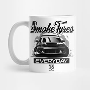 Smoke Tyres Everyday S15 Silvia Drift Car Mug